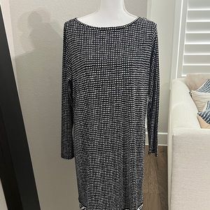 EUC Michael Kors Women’s Dress - 0X - black/tan/white